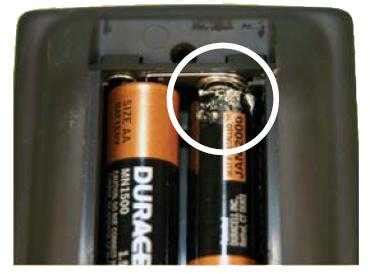 aa battery leaking fluid|Leaking battery: 3 simple steps to handle it safely